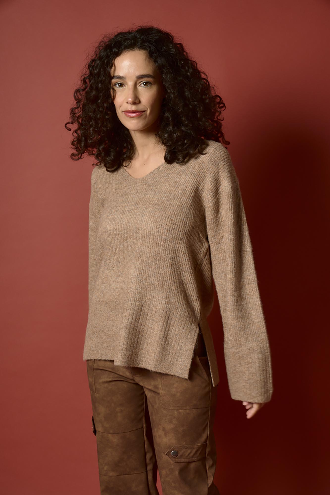 SWEATER ÁRBOL CARAMELO